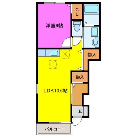 リーヴァの物件間取画像